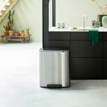 Bo Treteimer 60 L - Stahl matt - Brabantia