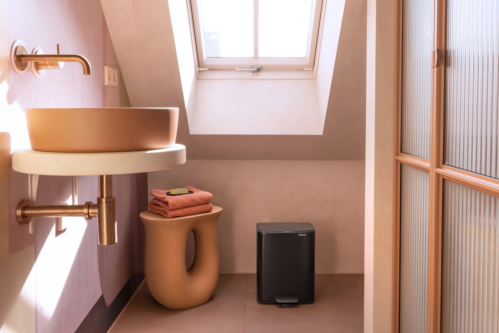 Bo Treteimner 12 l, Matt Black Brabantia