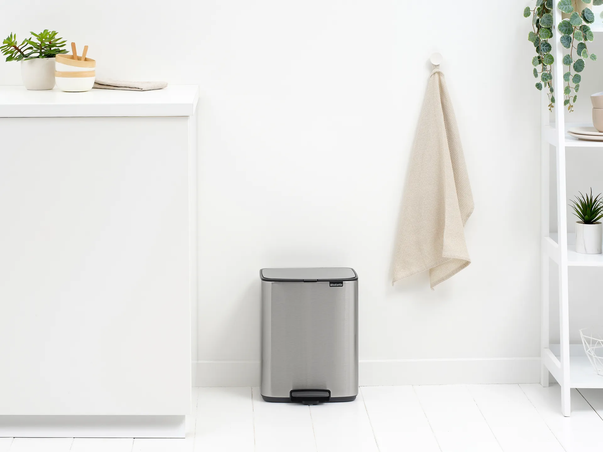 Bo Treteimner 12 l, Matt Steel Fingerprint Proof Brabantia