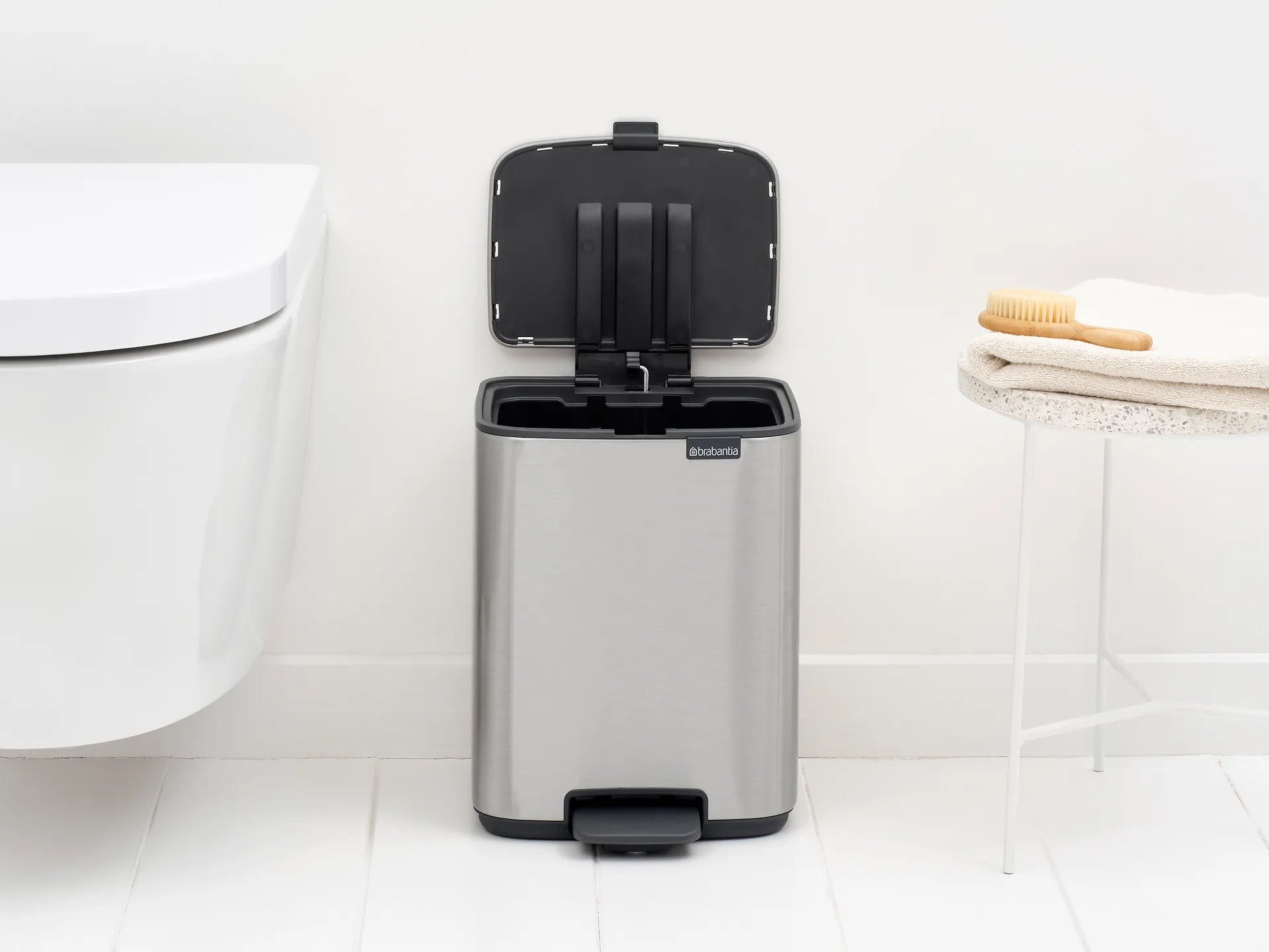 Bo Treteimner 7 L, Matt Steel Fingerprint Proof Brabantia