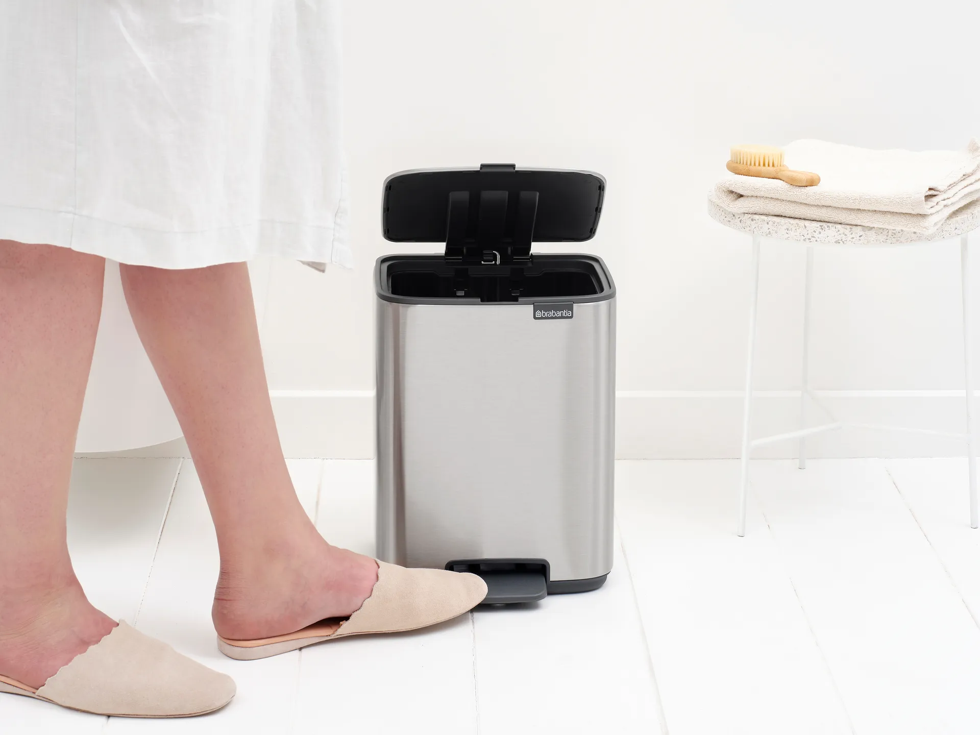 Bo Treteimner 7 L, Matt Steel Fingerprint Proof Brabantia