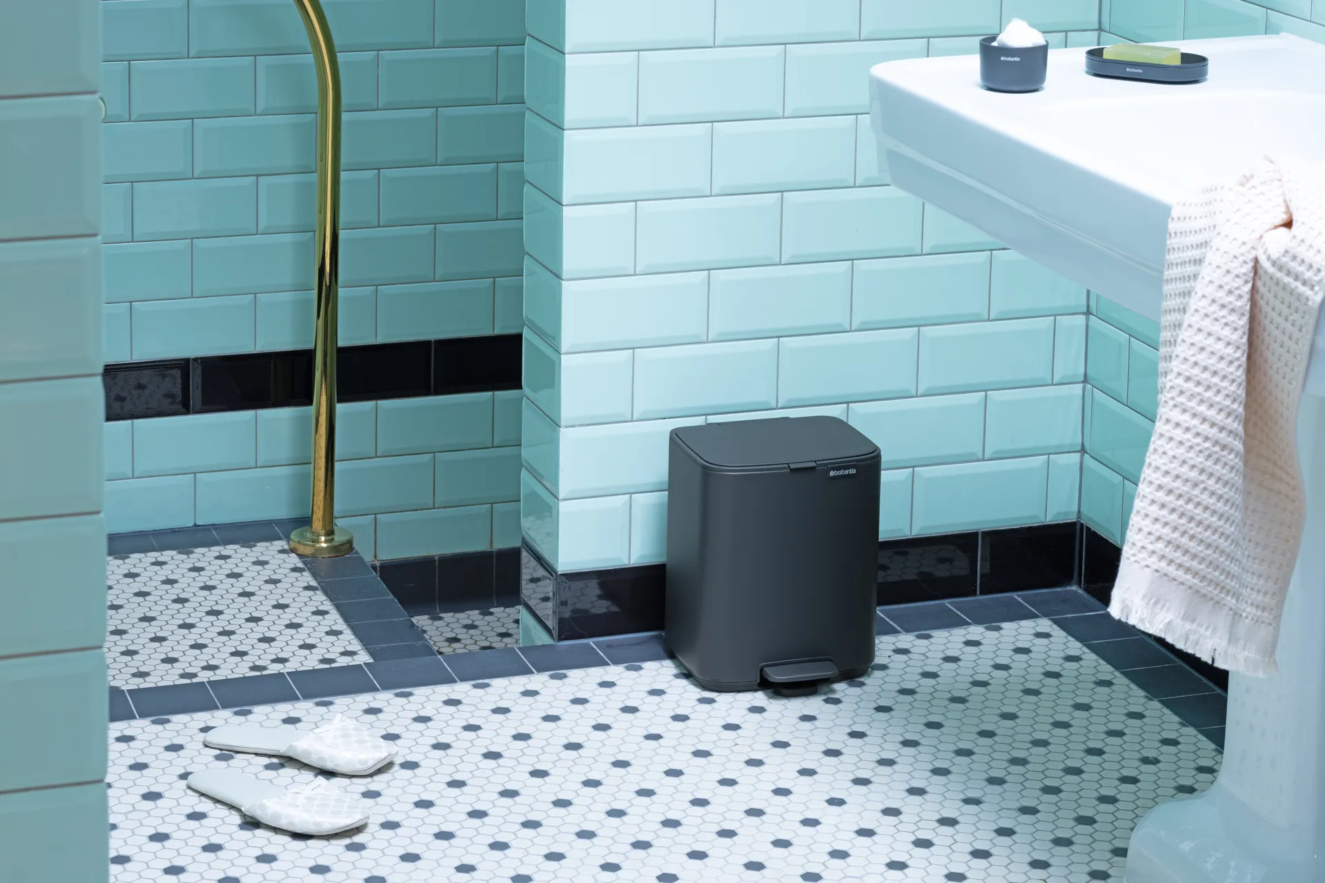 Bo Treteimner 7 L, Mineral Infinite Grey Brabantia