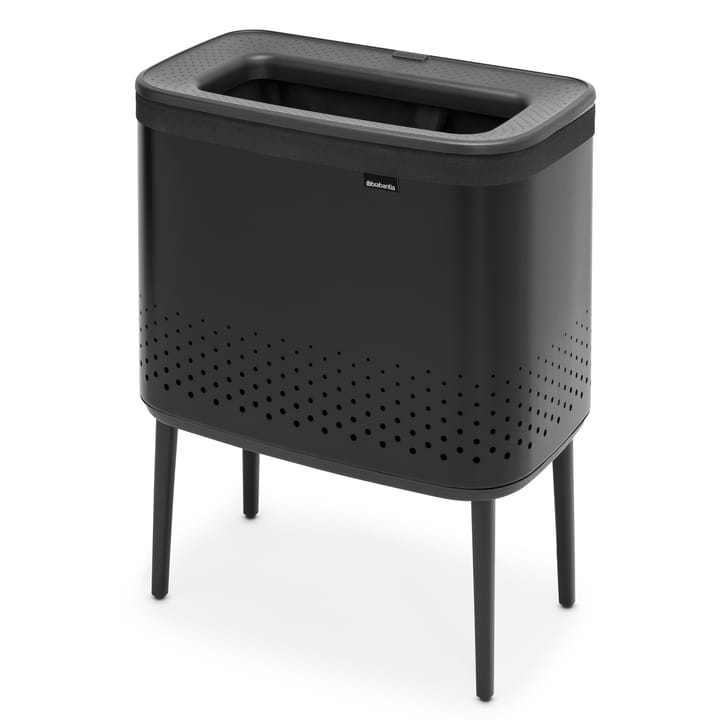 Bo Wäschekorb 60 L - Matt schwarz - Brabantia