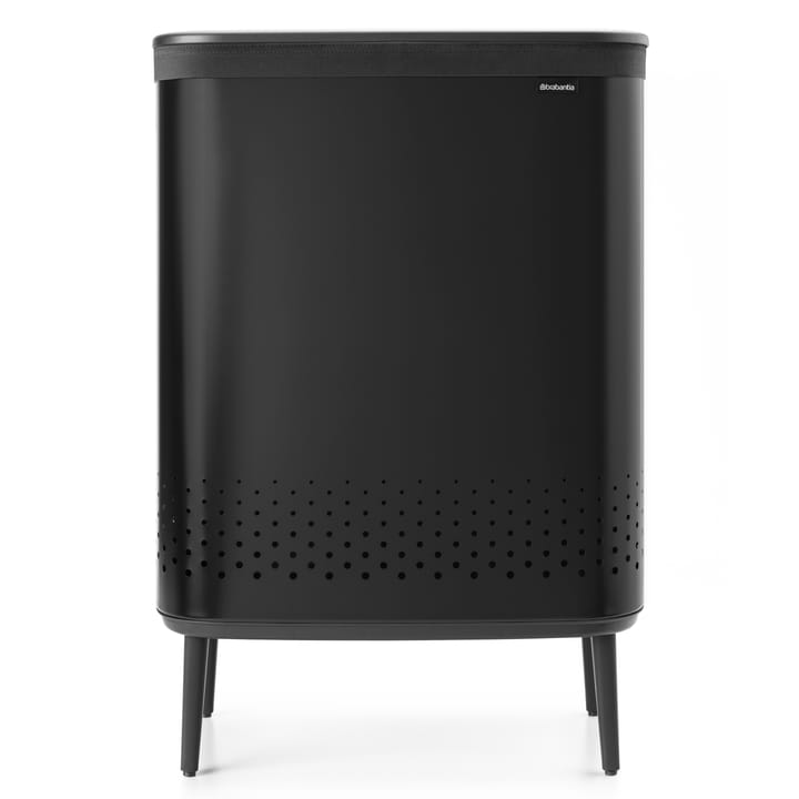 Bo Wäschekorb high 2 x 45 L - Matt schwarz - Brabantia