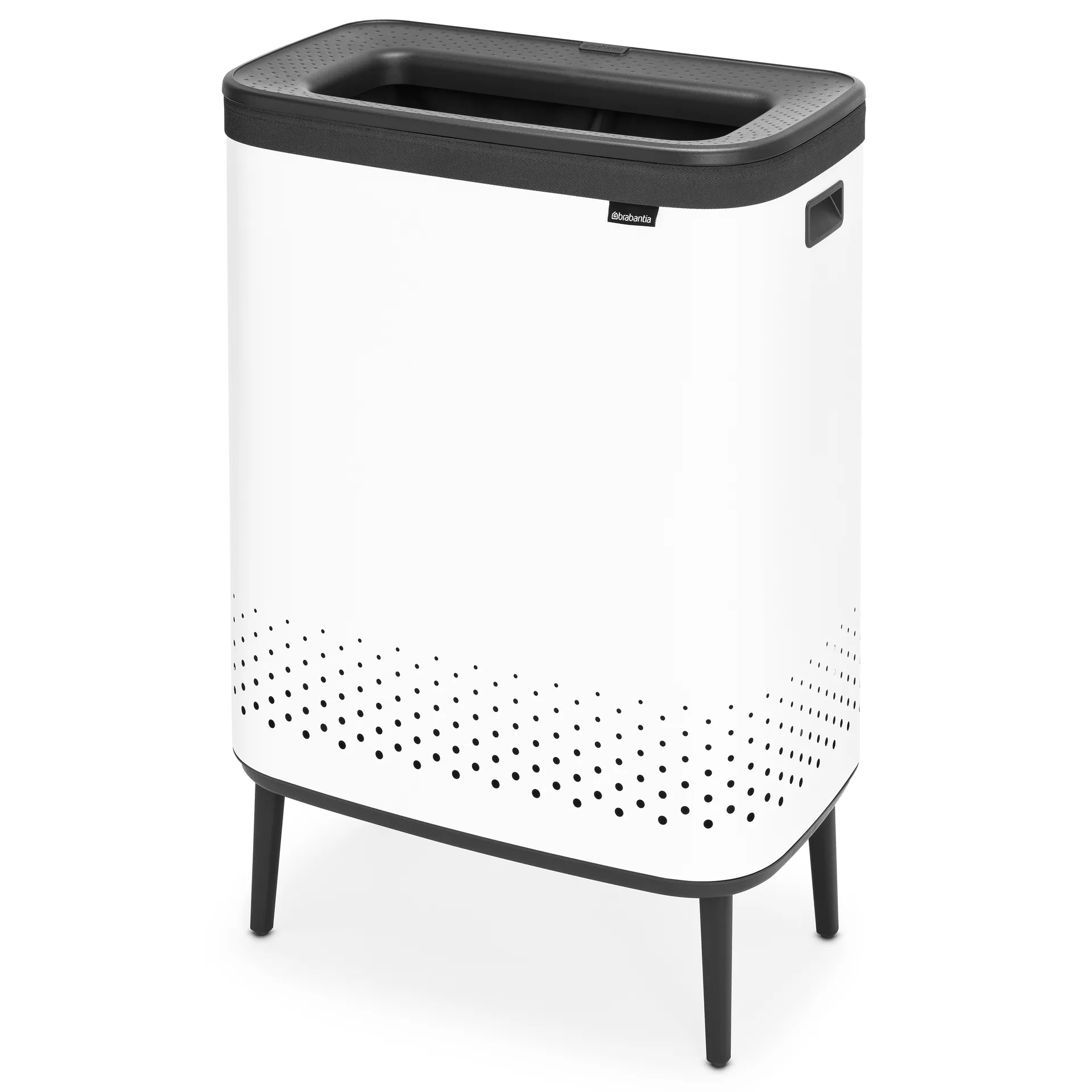 Bo Wäschekorb high 2 x 45 L, Weiß Brabantia