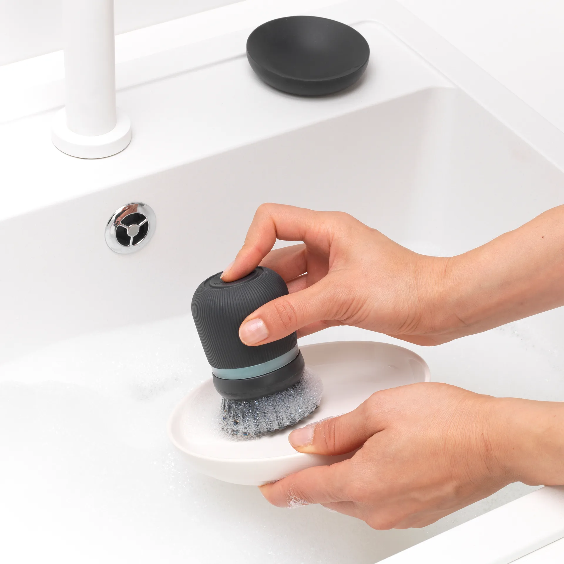 Brabantia Ersatzspülbürste, Dunkelgrau Brabantia