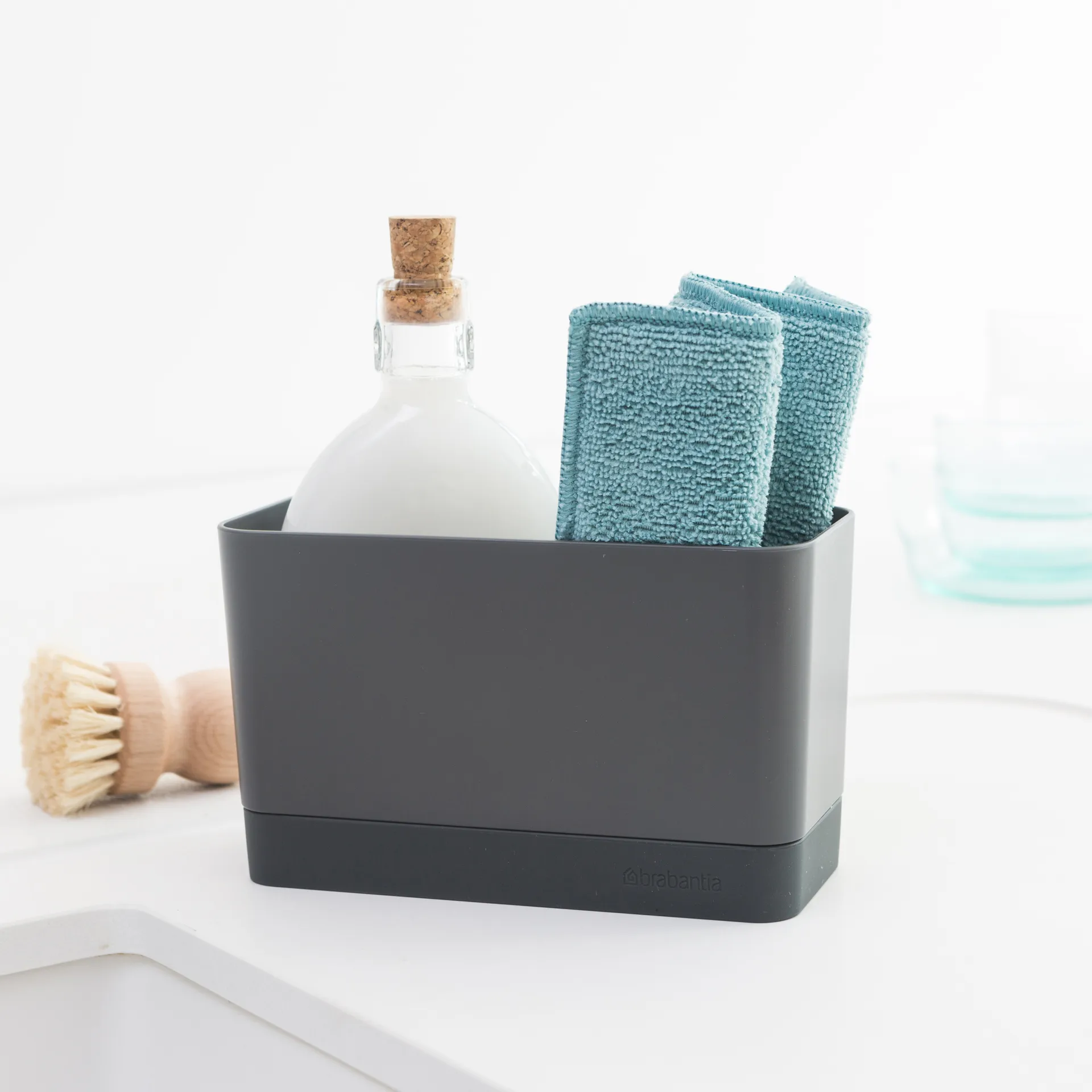 Brabantia Geschirr-Organizer, Dunkelgrau Brabantia