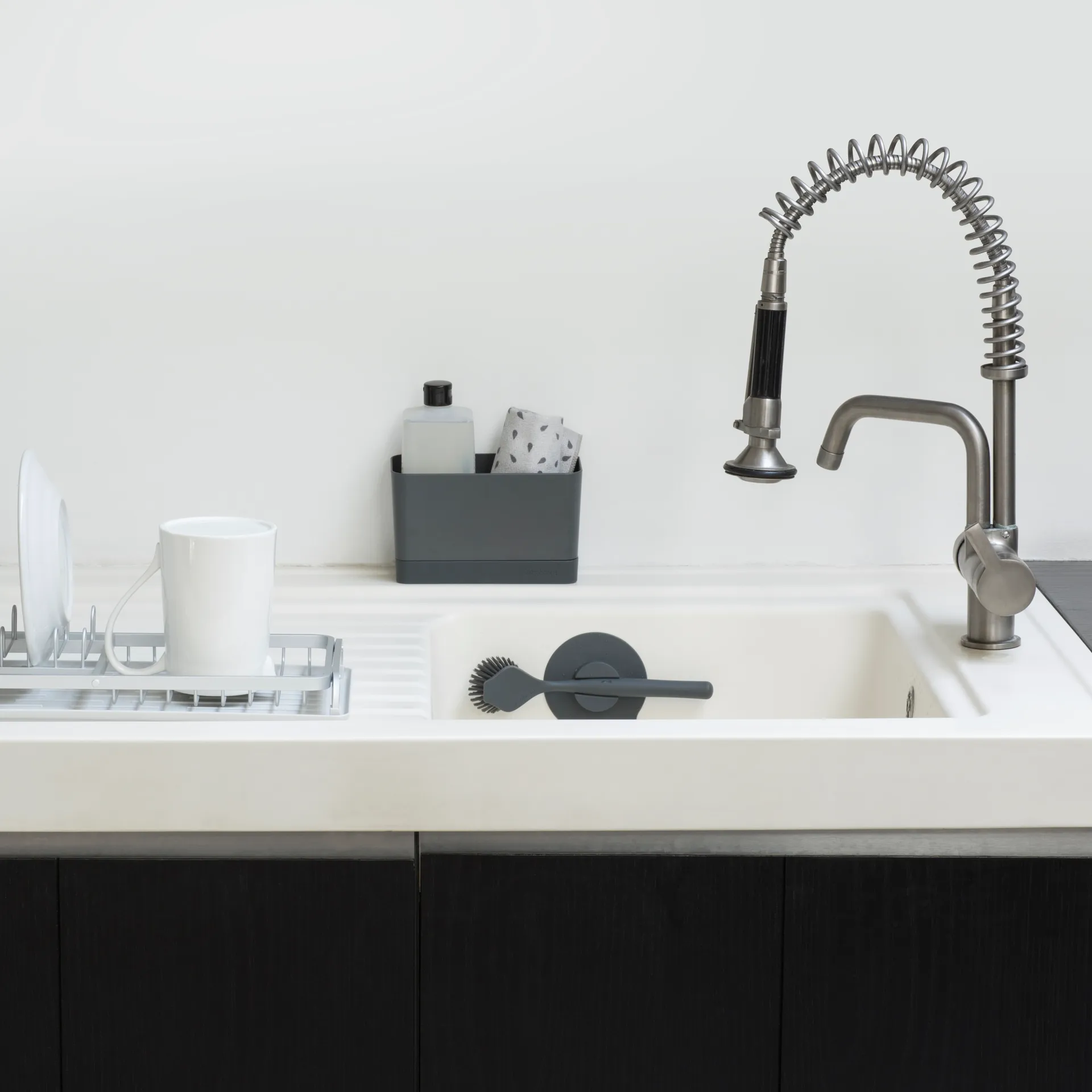 Brabantia Geschirr-Organizer, Dunkelgrau Brabantia