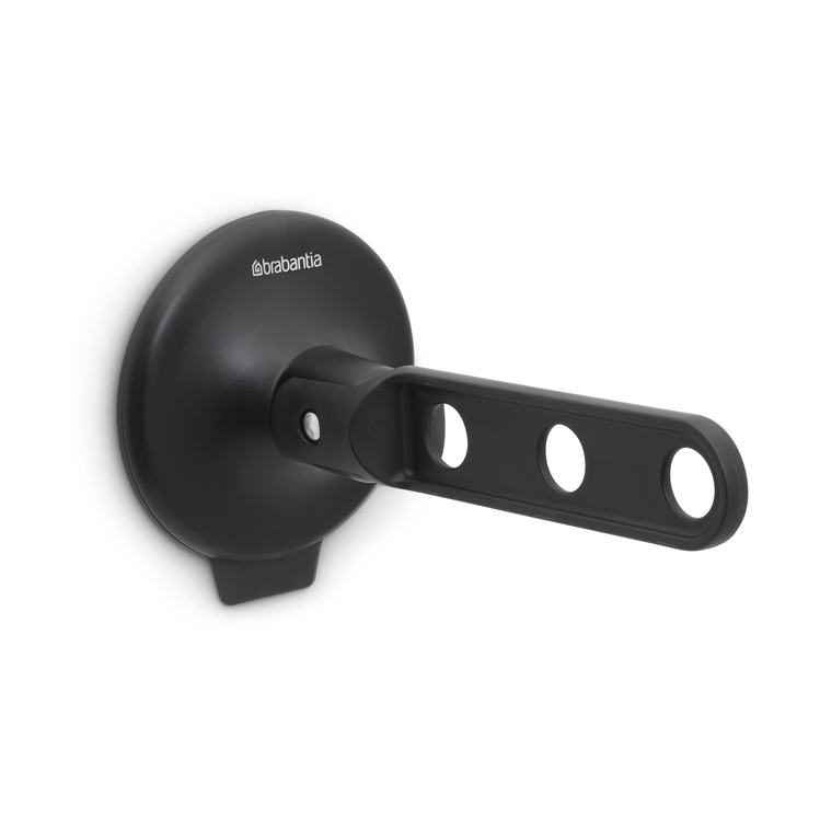 Brabantia Brabantia Kleiderbügel mit Saugnapf Schwarz