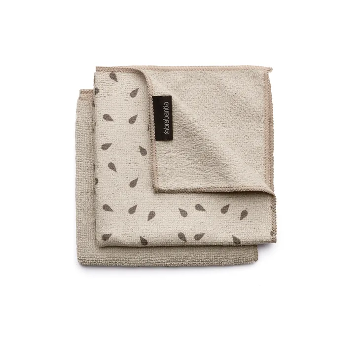 Brabantia Microfiber-Tuch 2er Pack - Soft Beige - Brabantia