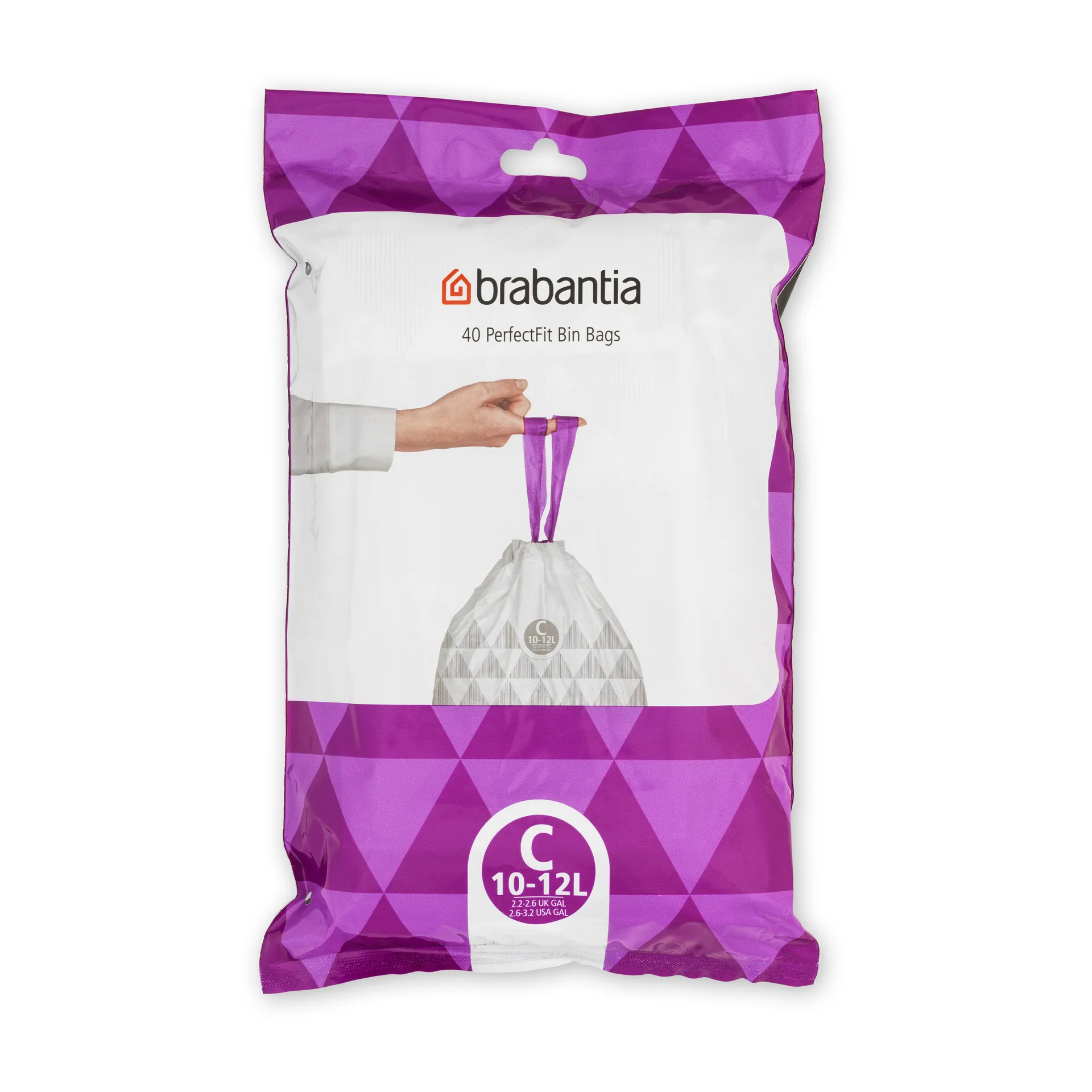 Brabantia PerfectFit Abfalltüten 40st, 10-12 Liter Brabantia