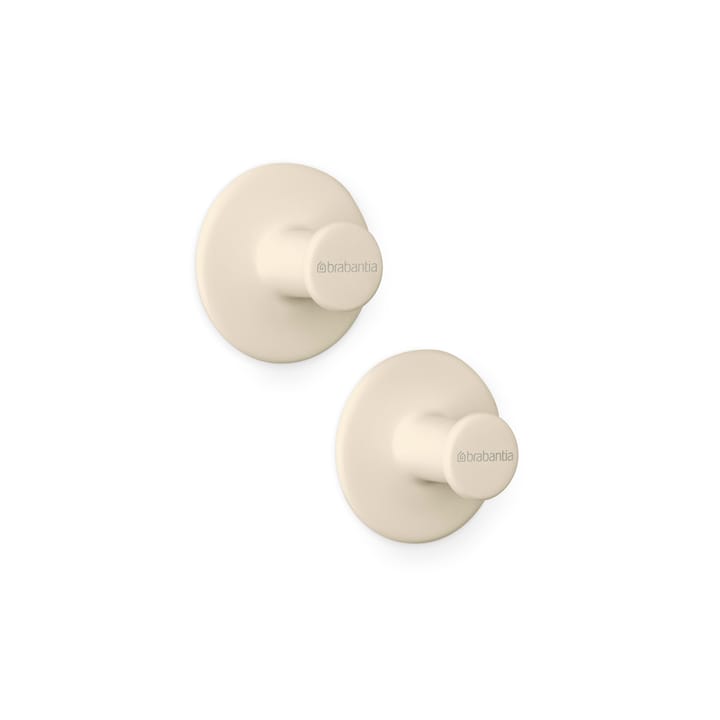 Brabantia ReNew Handtuchaufhänger 2 Stück, Soft Beige Brabantia