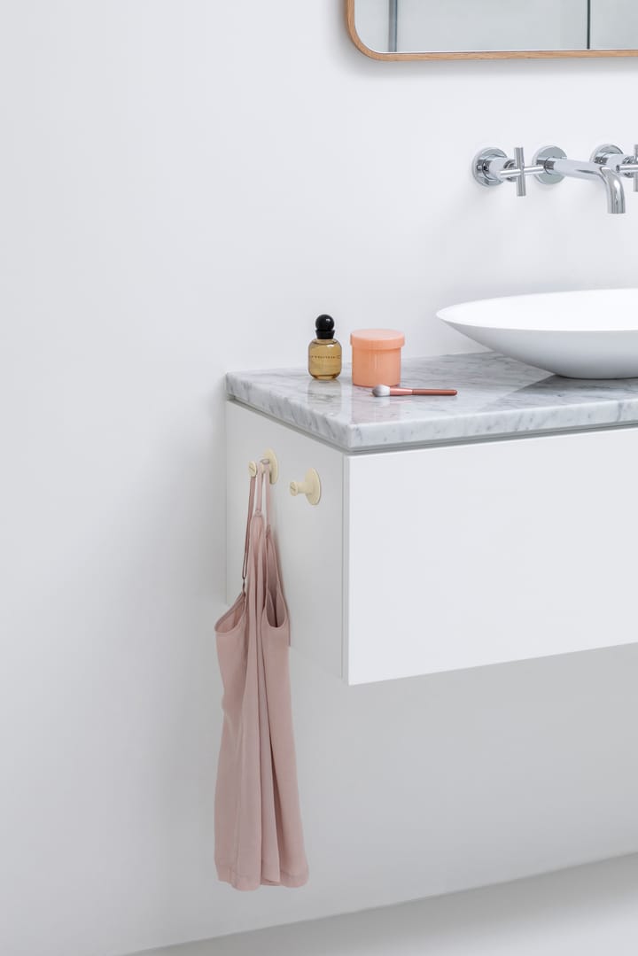 Brabantia ReNew Handtuchaufhänger 2 Stück, Soft Beige Brabantia