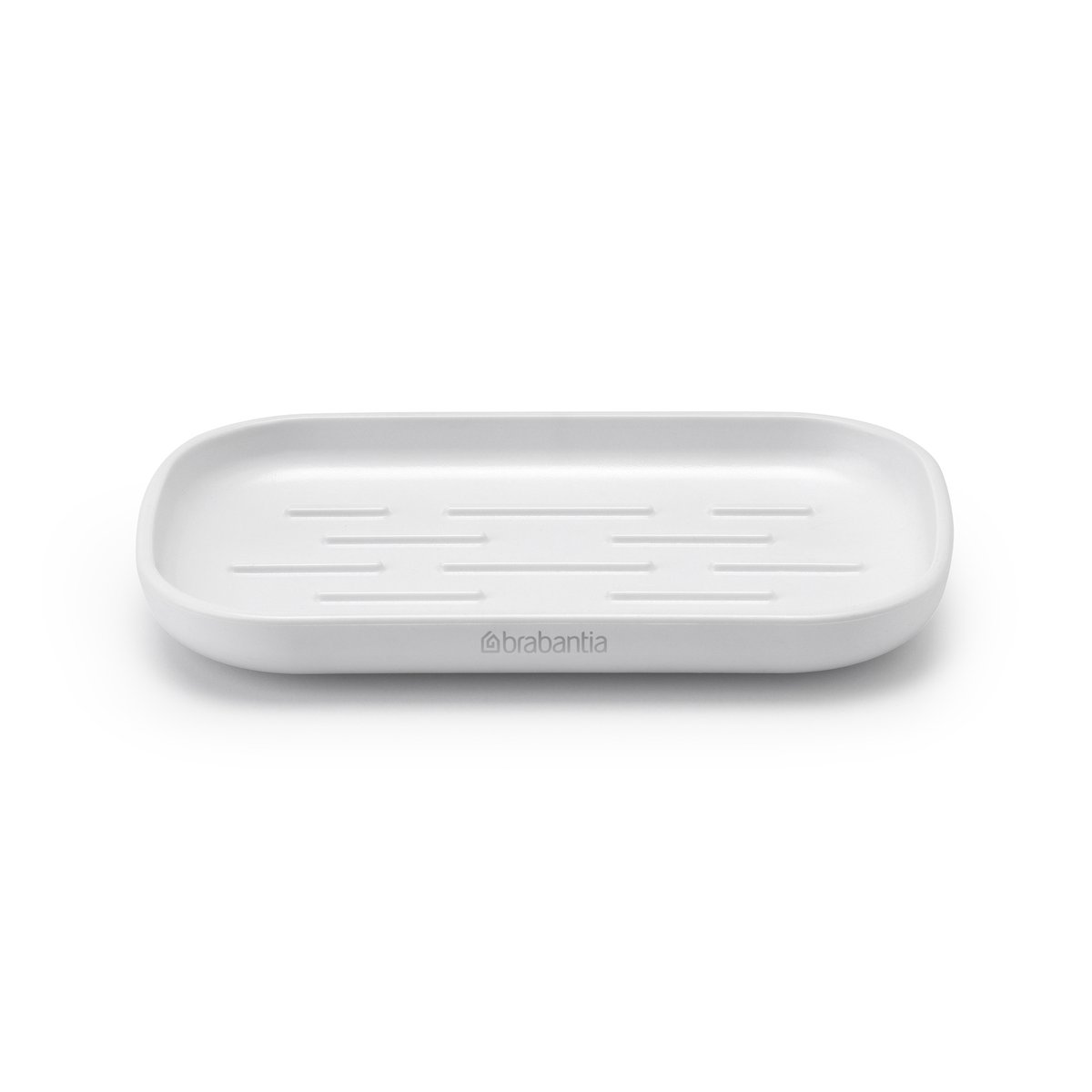 Brabantia ReNew Seifenschale Weiß | Skandinavisches Design | Seifenspender & Seifenschalen | Weiß