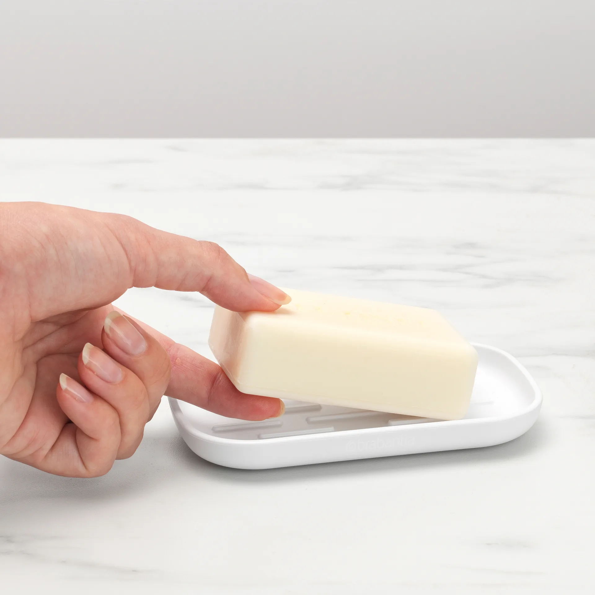 Brabantia ReNew Seifenschale, Weiß Brabantia