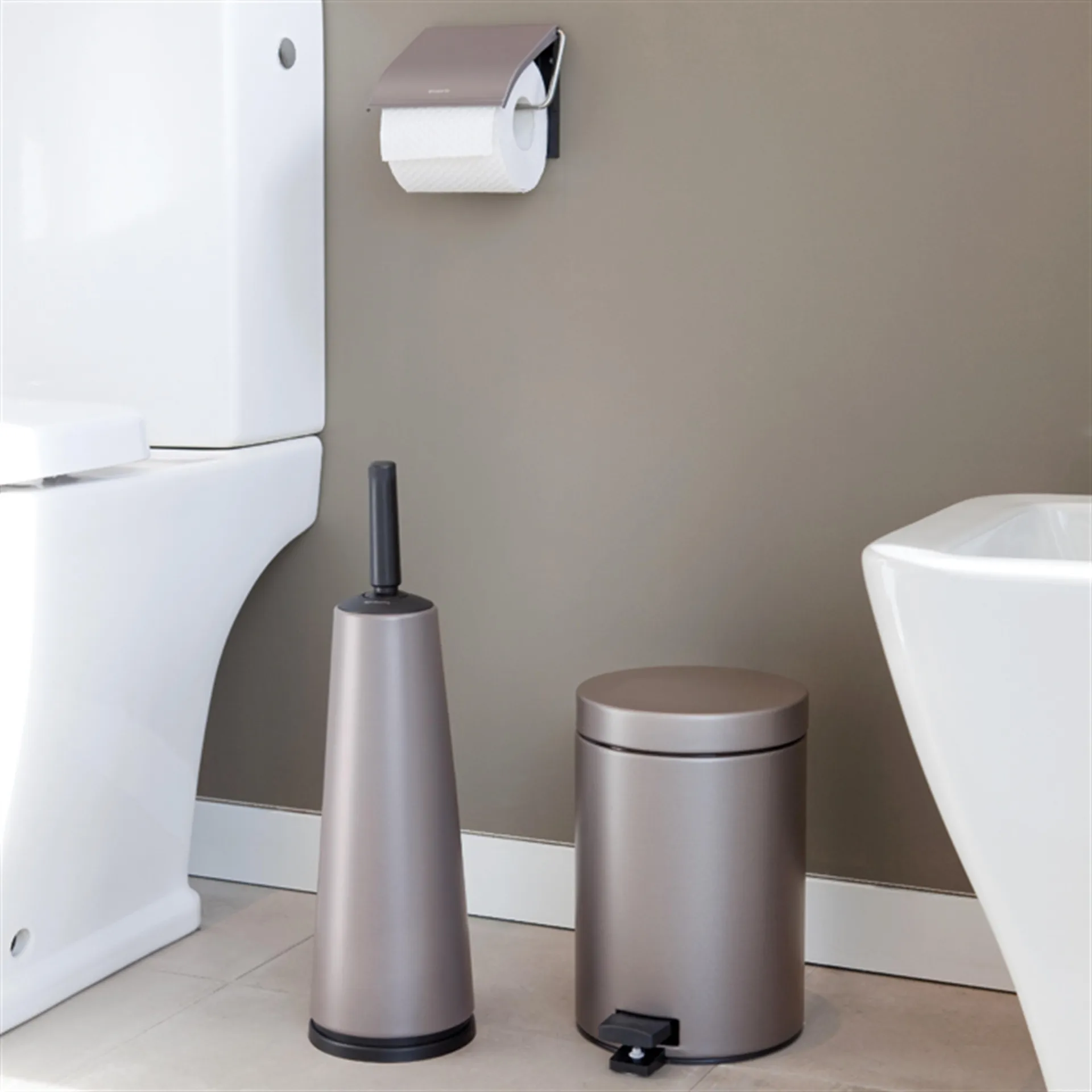 Brabantia ReNew Toilettenbürste, Platinum Brabantia
