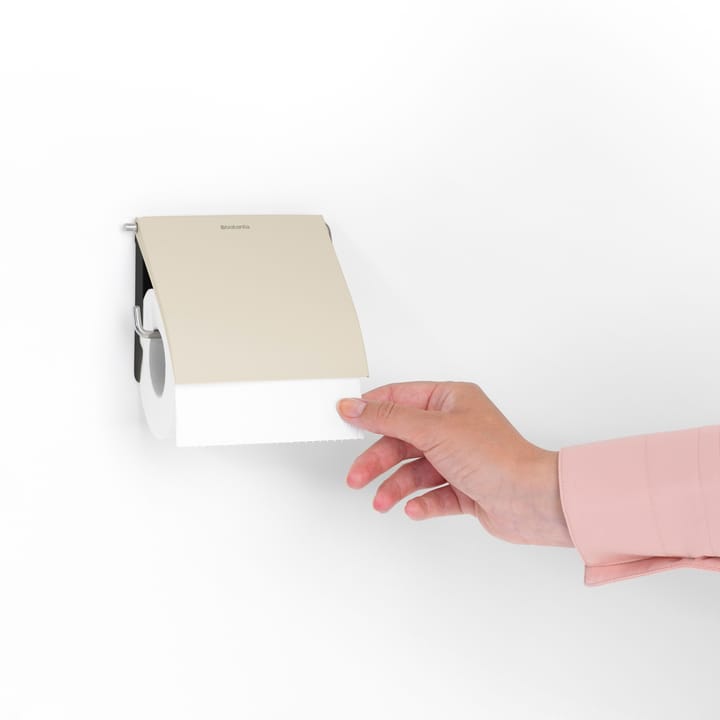 Brabantia ReNew Toilettenpapierhalter, Soft Beige Brabantia