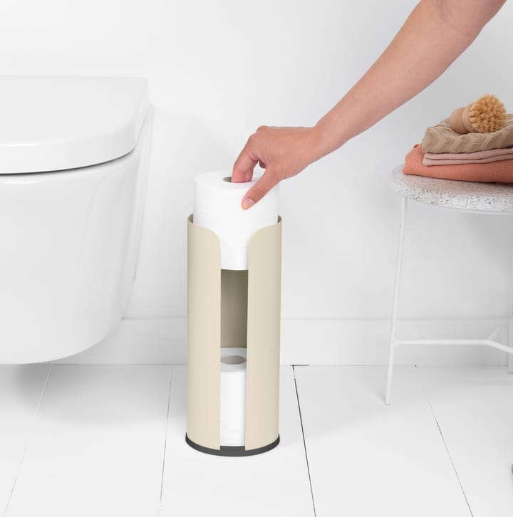Brabantia ReNew Toilettenrollenhalter, Soft Beige Brabantia