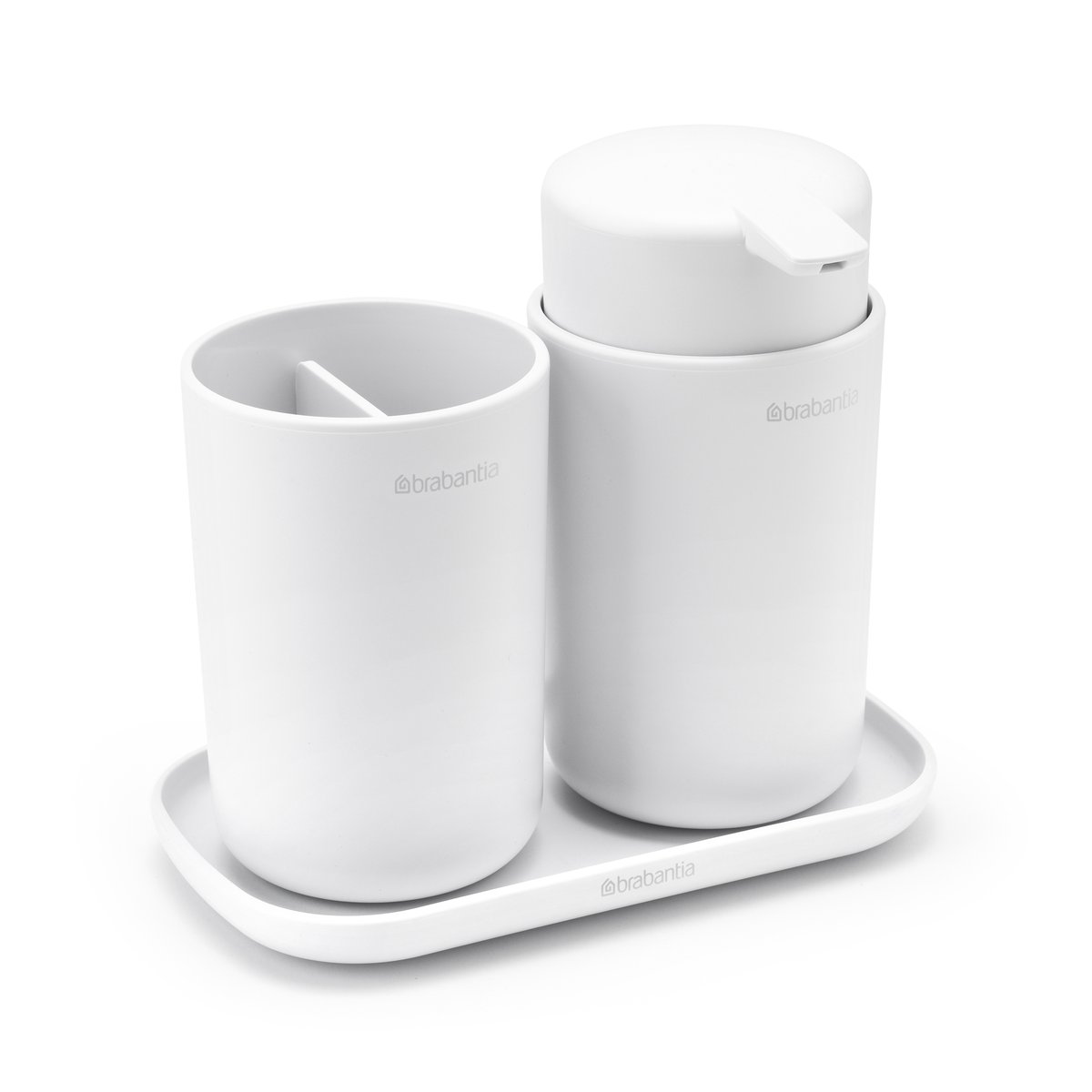 Brabantia Brabantia ReNew Waschbecken Set 3 Teile Weiß