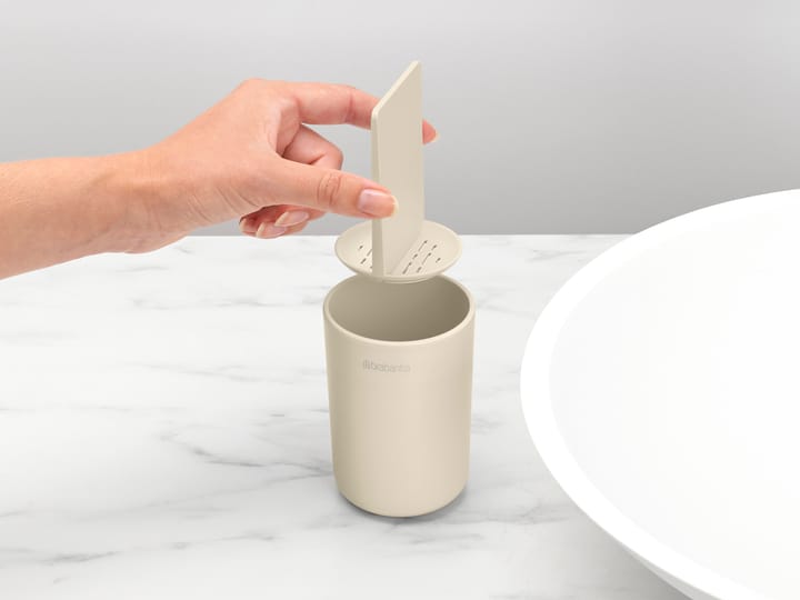 Brabantia ReNew Zahnbürstenhalter, Soft Beige Brabantia