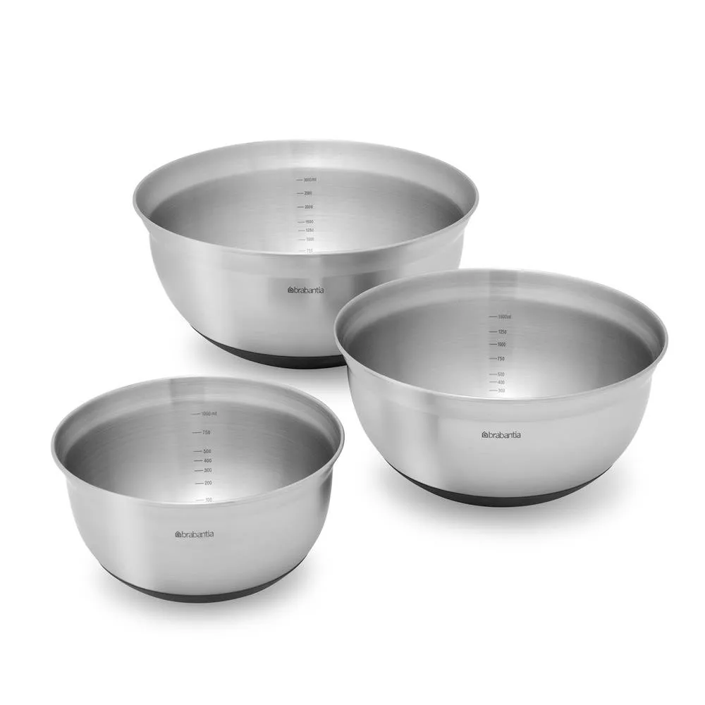Brabantia Brabantia Rührschüsseln 3er Set 3er Pack