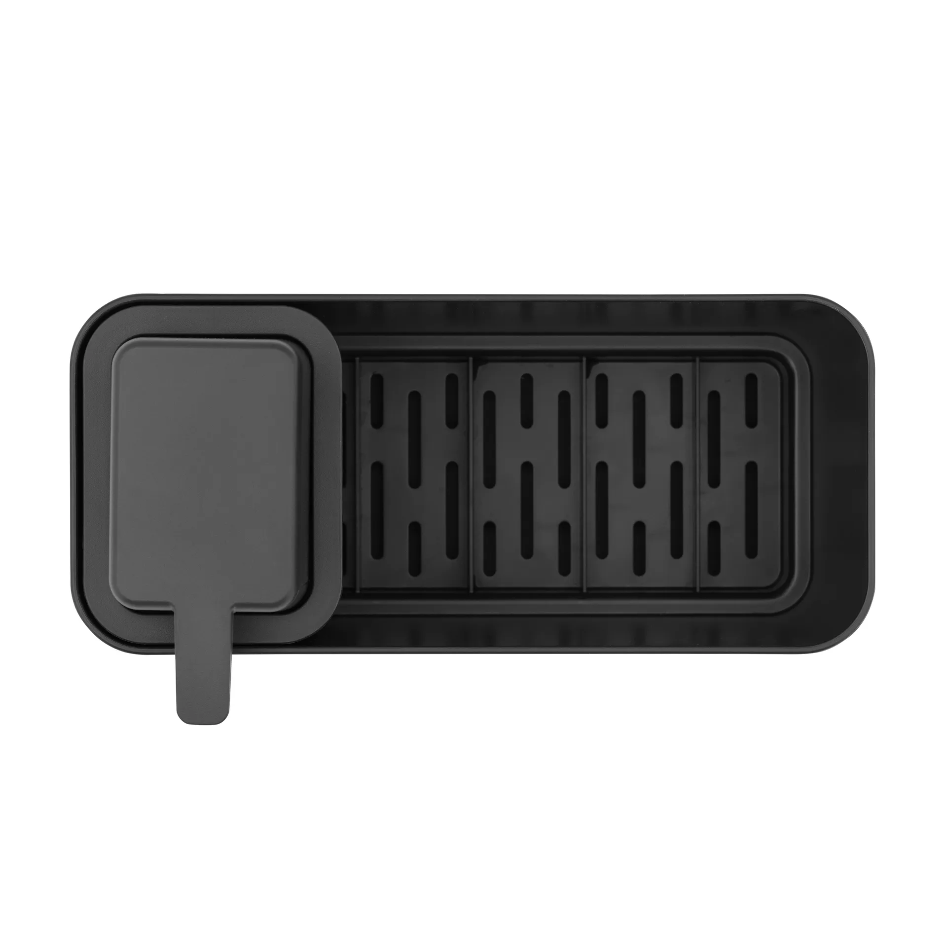 Brabantia Spülbecken Organizer mit Seifenspender, Dunkelgrau Brabantia