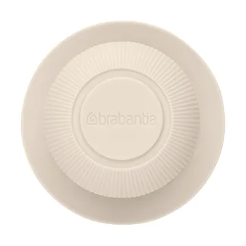 Brabantia Spülmittel-Schale mit Spülbürste - Soft beige - Brabantia