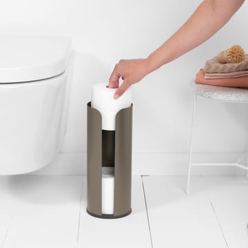 Brabantia Toilettenpapierhalter für 3 Rollen - Platinum - Brabantia