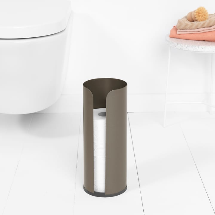Brabantia Toilettenpapierhalter für 3 Rollen, Platinum Brabantia
