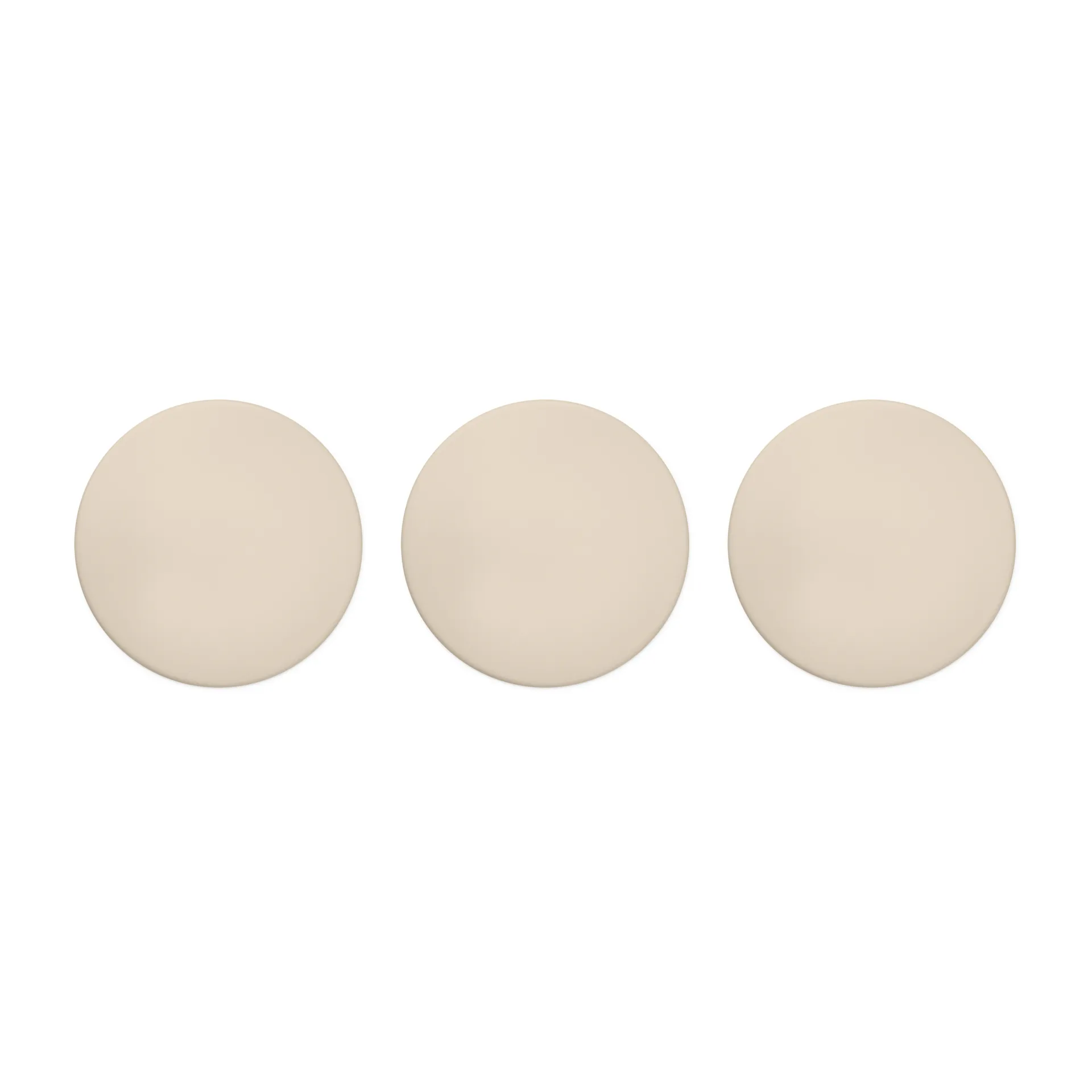 Brabantia Verwahrungsdose 1,4 Liter 3er Pack, Soft beige Brabantia