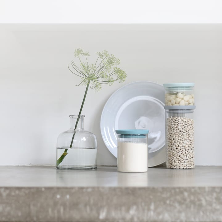 Brabantia Vorratsdose 3er Pack, Grau-blau Brabantia