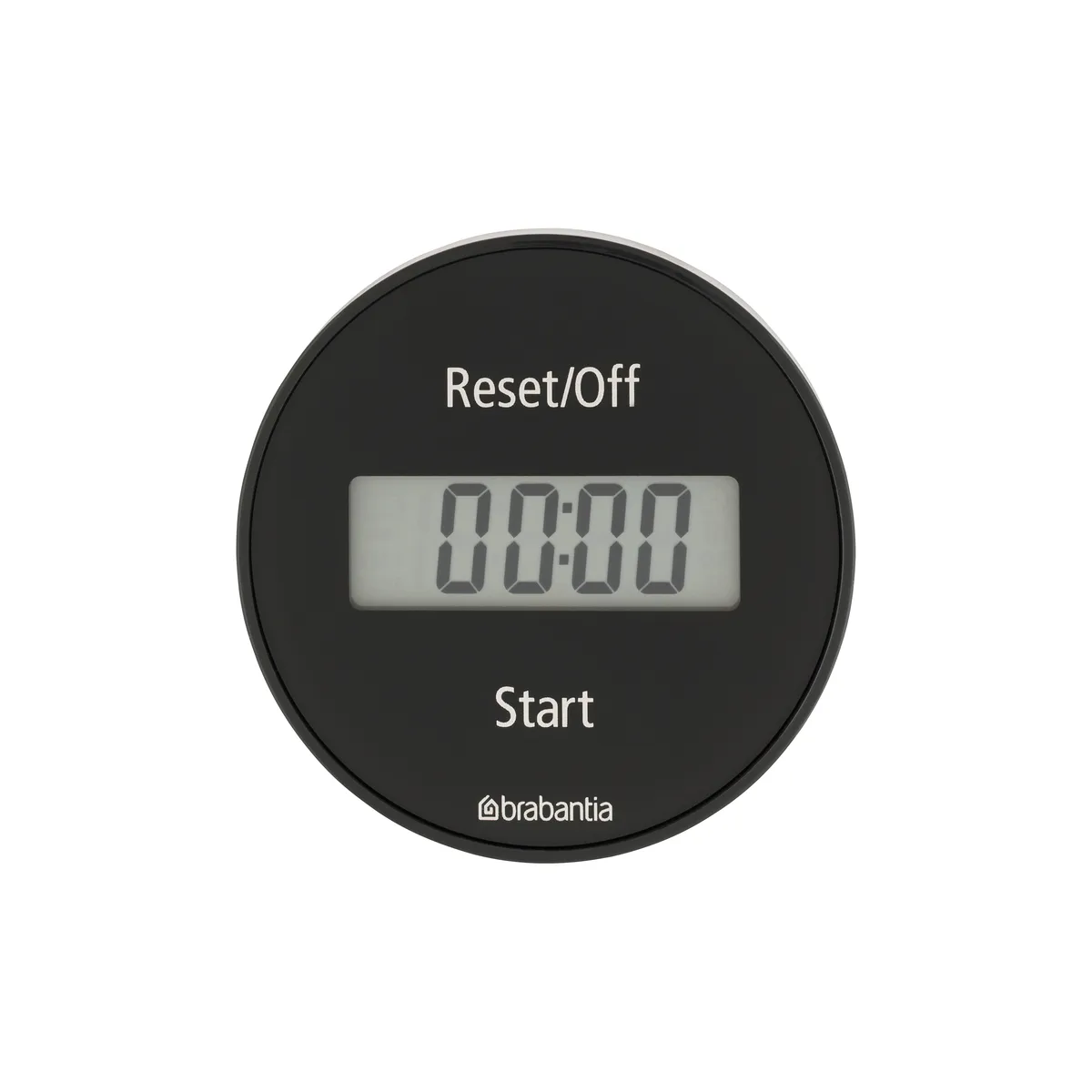 Brabantia Digital Küchentimer mit Magnet Schwarz