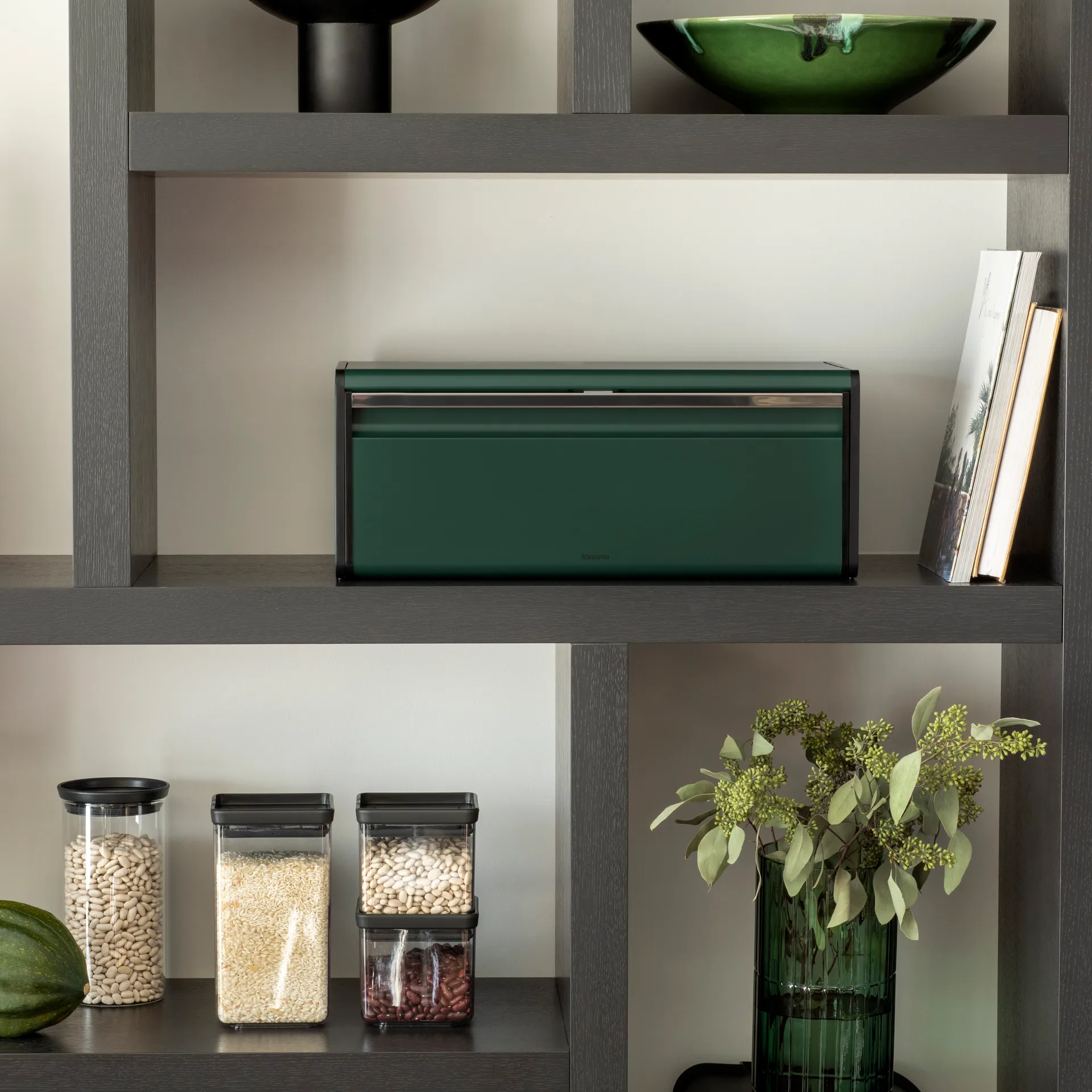 Fall Front Brotkasten, Pine green Brabantia