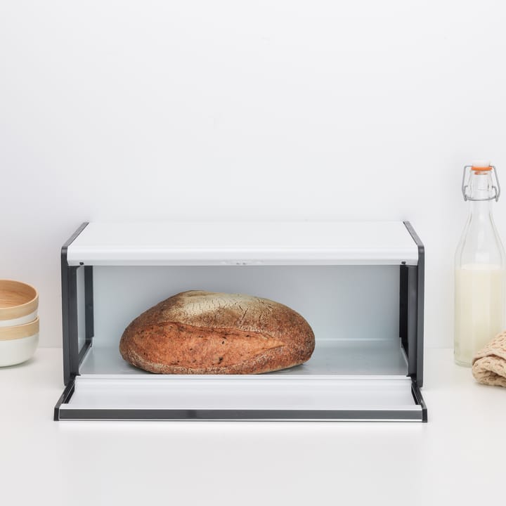 Fall Front Brotkasten - White-black - Brabantia