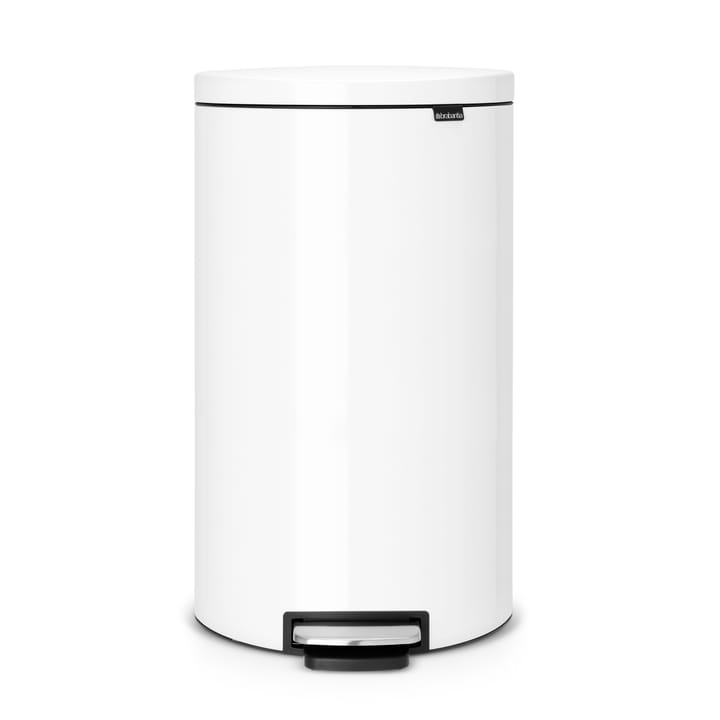 FlatBack+ Treteimer Silent 30 Liter, White (weiß) Brabantia