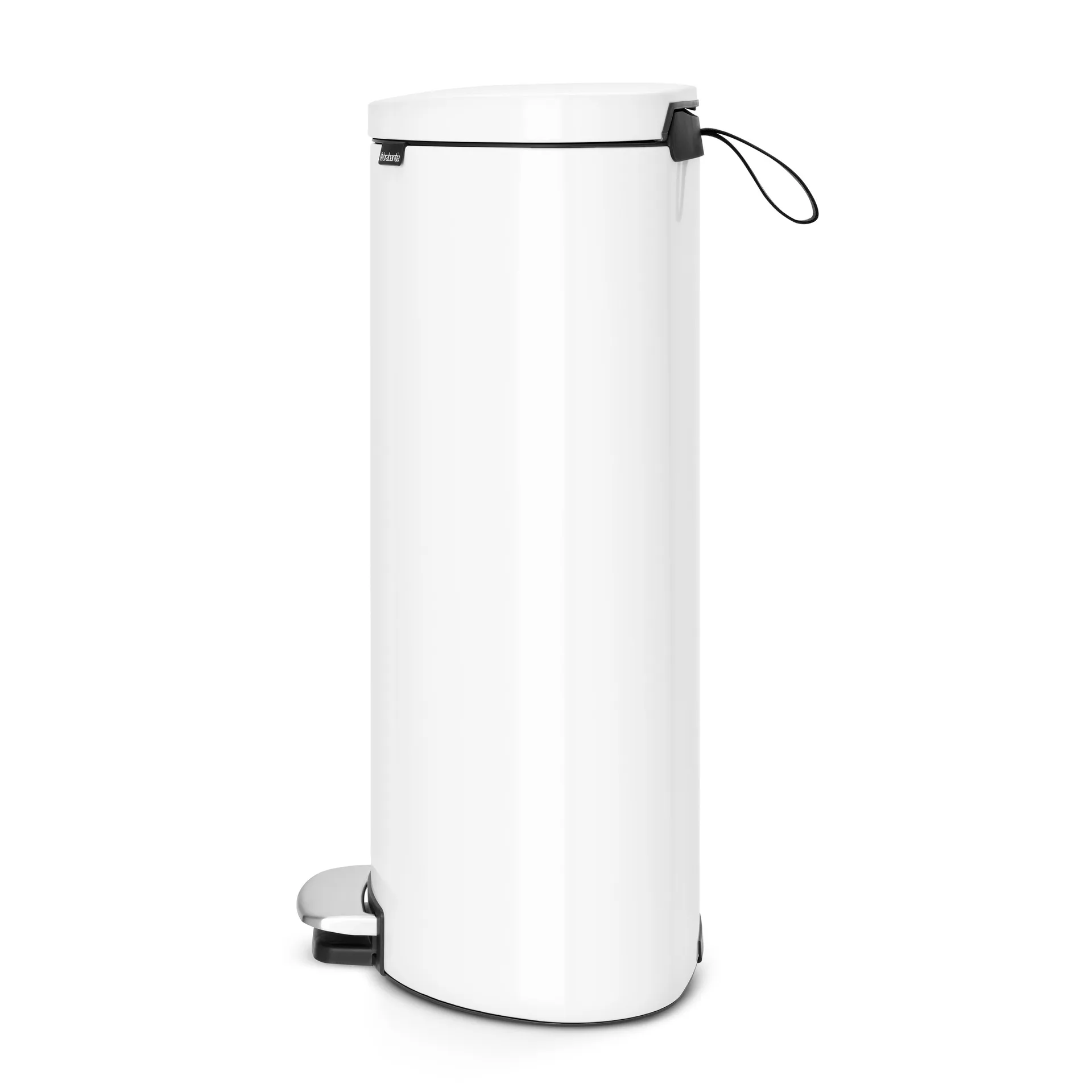 FlatBack+ Treteimer Silent 30 Liter, White (weiß) Brabantia