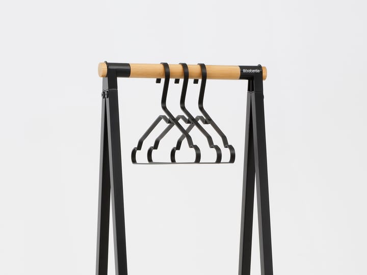 Linn Kleiderständer kompakt, Schwarz Brabantia