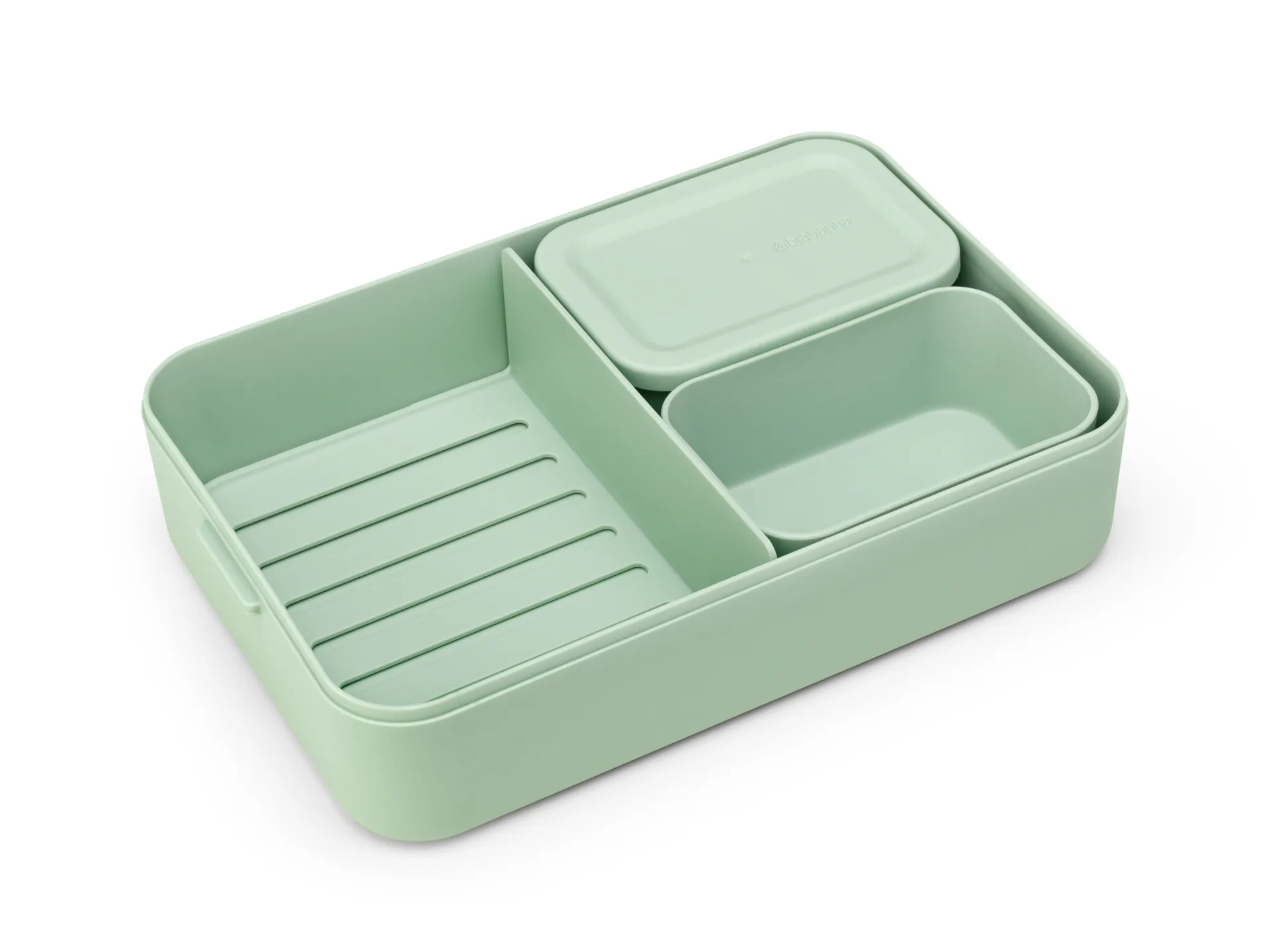 Make & Take bento Lunchbox groß 2 L, Jade Green Brabantia