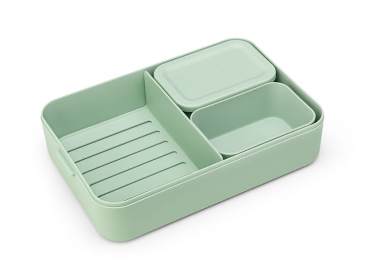 Make & Take bento Lunchbox groß 2 L - Jade Green - Brabantia