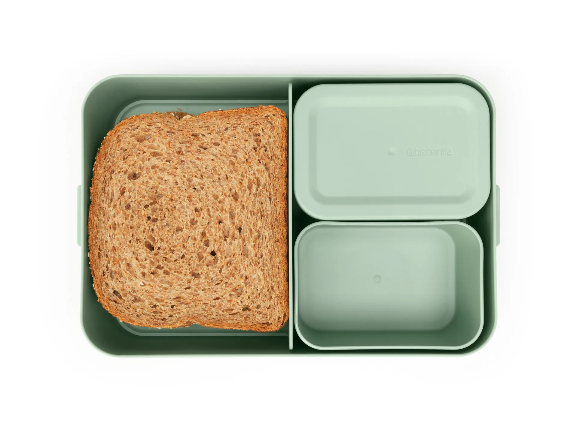 Make & Take bento Lunchbox groß 2 L, Jade Green Brabantia