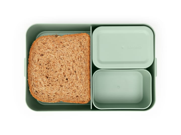Make & Take bento Lunchbox groß 2 L - Jade Green - Brabantia