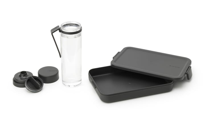 Make & Take break Lunchset 2 Teile, Dunkelgrau Brabantia