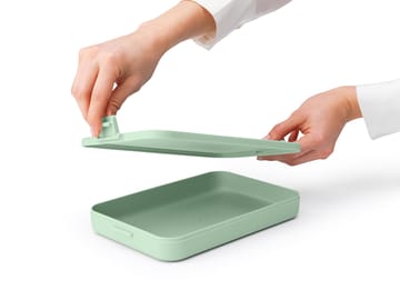 Make & Take Lunchbox flach, 1,1 L - Jade Green - Brabantia