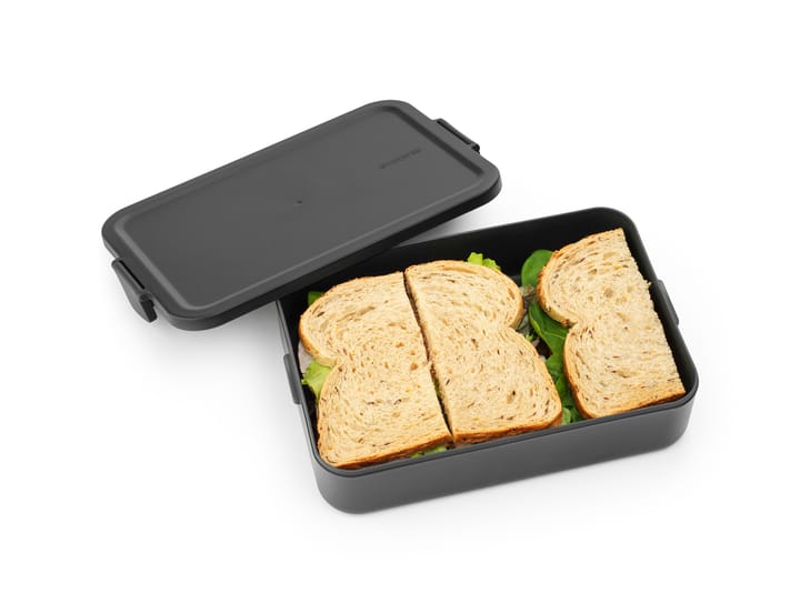 Make & Take Lunchbox groß 2 L, Dunkelgrau Brabantia
