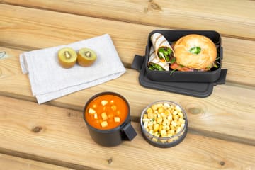 Make & Take Lunchset 2 Teile - Dunkelgrau - Brabantia