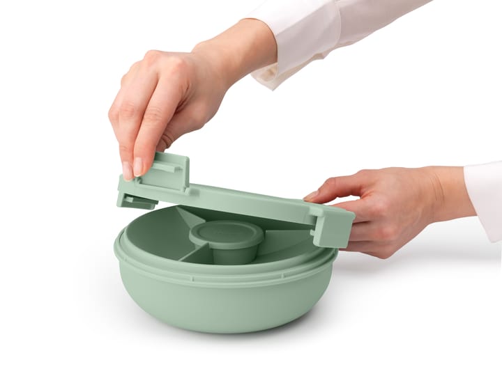 Make & Take Salatschale, 1,3 L - Jade Green - Brabantia