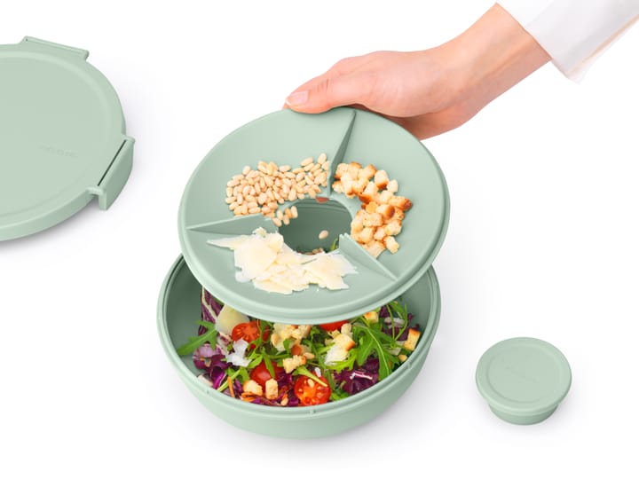 Make & Take Salatschale, 1,3 L - Jade Green - Brabantia