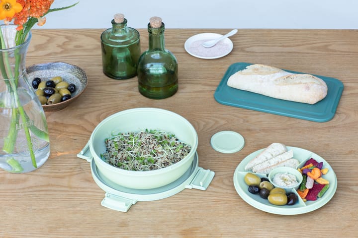 Make & Take Salatschale, 1,3 L, Jade Green Brabantia