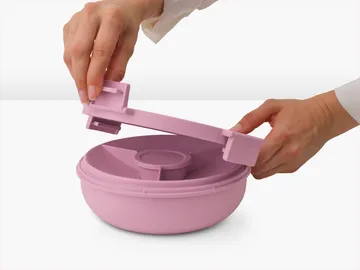 Make & Take Salatschale, 1,3 L - Lilac Pink - Brabantia