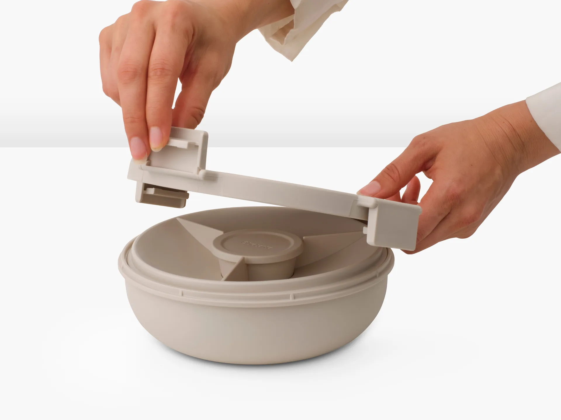Make & Take Salatschale, 1,3 L, Soft Beige Brabantia